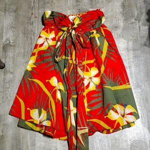 Hollister strapless top